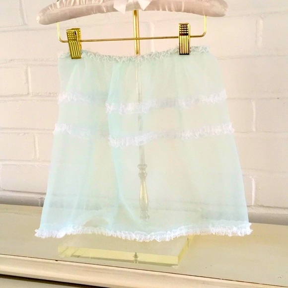 girls sheer classic vintage antique skirt slip petticoat size 4T - Picture 2 of 8